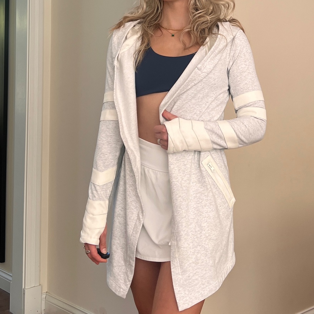 Blanc Noir Athletic Jacket